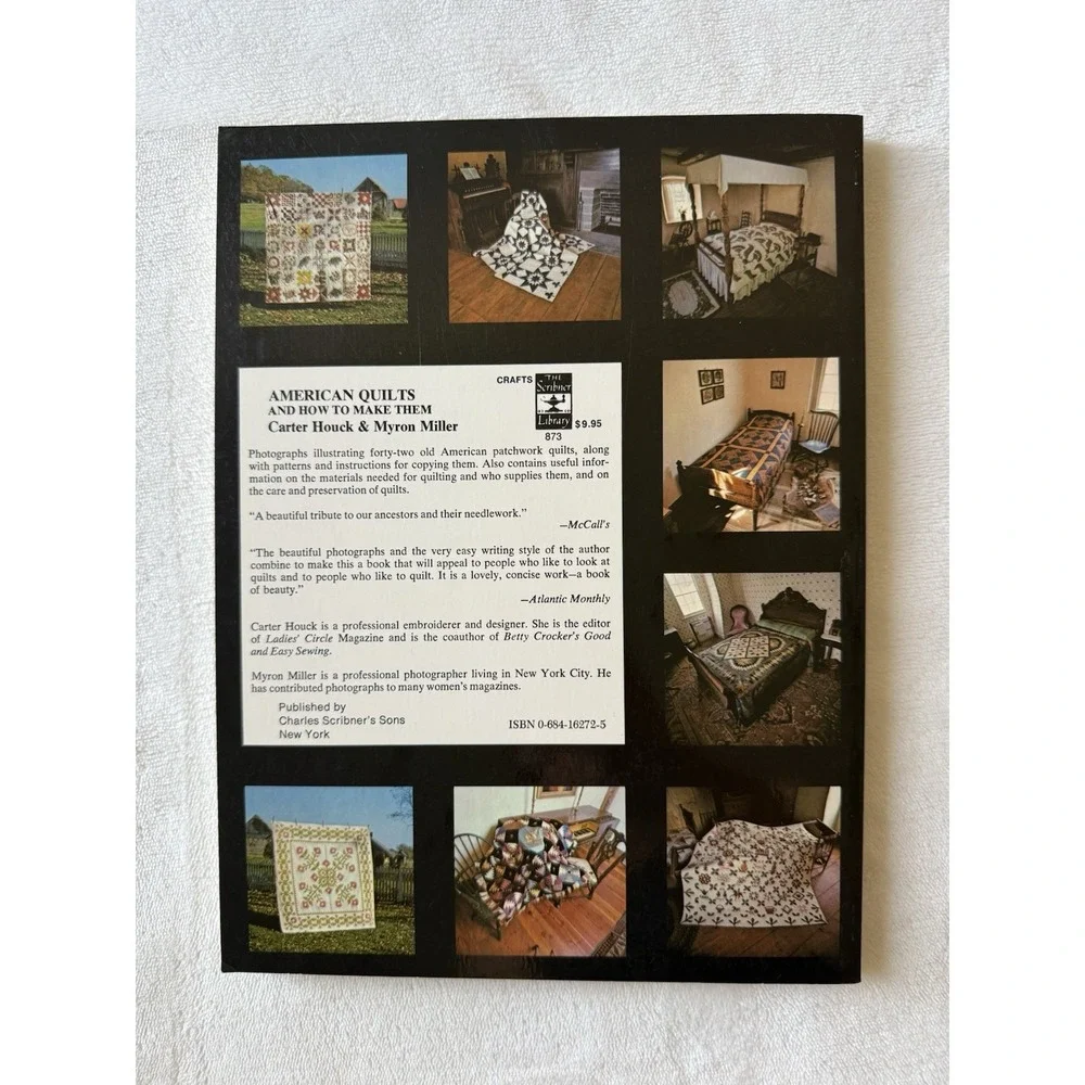 American Quilts & How to Make Them by Myron Miller & Carter Houck, quilting book